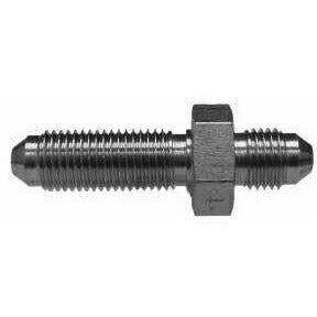 JIC 37 DEGREE FLARE STEEL BULKHEAD UNION - Fast Fittings