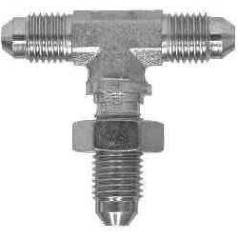 JIC 37 DEGREE FLARE STEEL JIC BULKHEAD BRANCH TEE - Fast Fittings