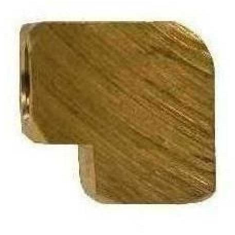 FEMALE BRASS ELBOW NPTF 90 DEGREE - BARSTOCK - Fast Fittings - 1