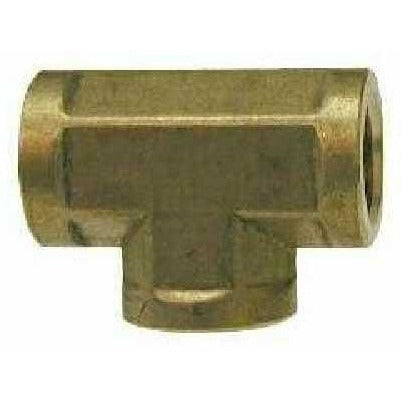 Female NPTF Lead Free Forged Brass Tee