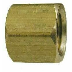 BRASS CAP - FEMALE NPTF THREAD - Fast Fittings