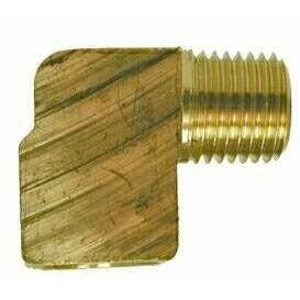 BRASS STREET ELBOW - 90 DEGREE - BARSTOCK - Fast Fittings