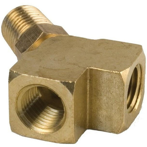 BRASS PIPE WYE - NPTF F X F X M - Fast Fittings