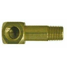 BRASS LONG STREET ELBOW - DOT APPROVED - NPTF THREADS - Fast Fittings