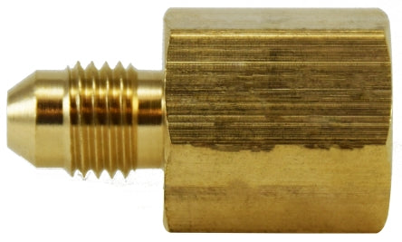 Brass Male JIC X Female NPT Straight Adapter