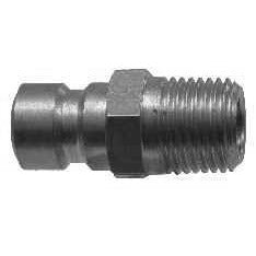 BRASS MALE PLUG - 1/4" BASIC SIZE - Fast Fittings