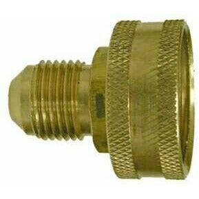 BRASS GARDEN HOSE MALE FLARE SWIVEL ADAPTER - MALE FLARE X FGH - Fast Fittings