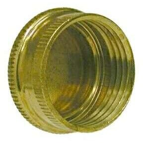 BRASS GARDEN HOSE CAP - Fast Fittings