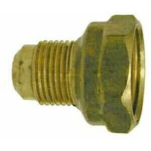 BRASS GARDEN HOSE MALE FLARE ADAPTER - MALE FLARE X FGH - Fast Fittings