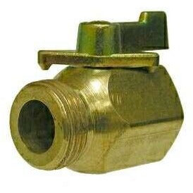 ONE WAY BRASS GARDEN HOSE BALL VALVE - Fast Fittings