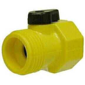 PLASTIC GARDEN HOSE BALL VALVE - CYCOLAC BODY AND BALL - Fast Fittings