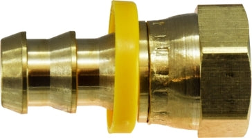 Brass Sae/Jic Dual 45/37 Degree Female Swivel Adapter