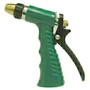 GARDEN HOSE ZINC ALLOY AJUSTABLE SPRAY NOZZLE LEAD FREE BRASS - 5-1/4 LENGTH - Fast Fittings