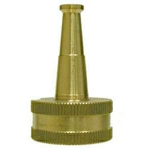 GARDEN HOSE BRASS NOZZLE - 3/4 FEMALE GARDEN HOSE THREADS - Fast Fittings