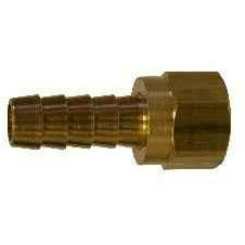 BRASS FEMALE JIC 37 DEGREE FLARE SWIVEL FITTING - Fast Fittings