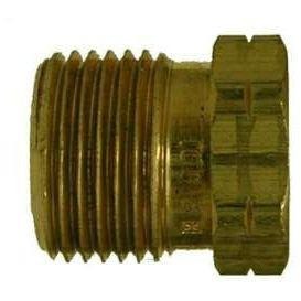 BRASS POL STANDARD NUT - BOTTLE GAS - Fast Fittings