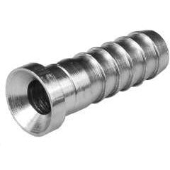 STAINLESS STEEL SWIVEL HOSE STEM FOR 1/4 INCH SWIVEL NUT - Fast Fittings