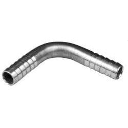 STAINLESS STEEL 90 DEGREE HOSE BARB SPLICER BEVERAGE FITTING - Fast Fittings