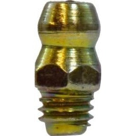 6MM X 1 STRAIGHT ADAPTER 711 METRIC GREASE FITTING - Fast Fittings