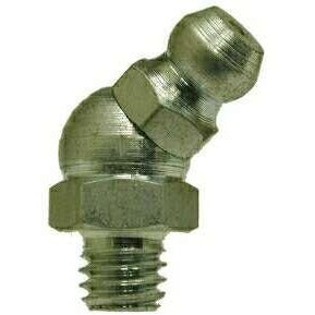 6MM X 1 45 DEGREE ANGLE 712 METRIC GREASE FITTING - Fast Fittings