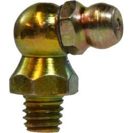 6MM X 1 90 DEGREE ANGLE 713 METRIC GREASE FITTING - Fast Fittings