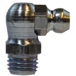 8MM X 1 90 DEGREE ANGLE 813 METRIC GREASE FITTING - Fast Fittings
