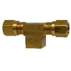 BRASS D.O.T. AIR BRAKE FEMALE BRANCH TEE - NYLON TUBING - Fast Fittings