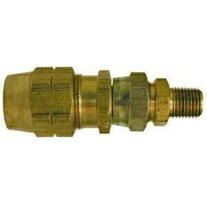 BRASS D.O.T. AIR BRAKE MALE PIPE FITTING - Fast Fittings