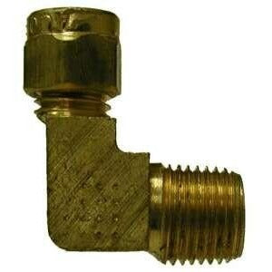 BRASS D.O.T. 90 DEGREE ELBOW - Fast Fittings