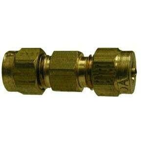 SPLIT SLEEVE BRASS D.O.T. DOUBLE END UNION - Fast Fittings