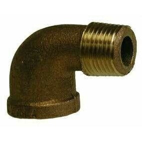 Lead Free Bronze 90 Degree Street Elbow - Fast Fittings