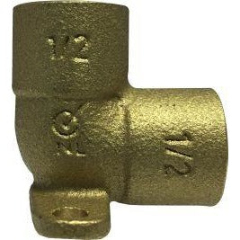 Lead Free Brass Drop Ear Elbows - SWT x SWT