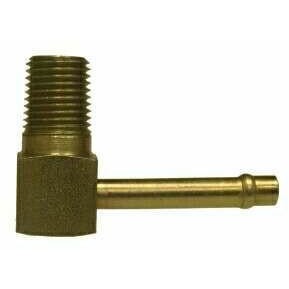 STEEL BEADED 90 DEGREE PIPE HOSE INSERT - SAE 430260 - Fast Fittings