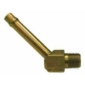 STEEL BEADED 45 DEGREE PIPE HOSE INSERT - SAE 430360 - Fast Fittings