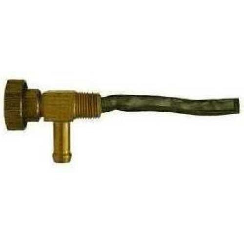 BRASS DRAIN COCK GASOLINE SHUT OFF WITH SCREEN FILTER - Fast Fittings