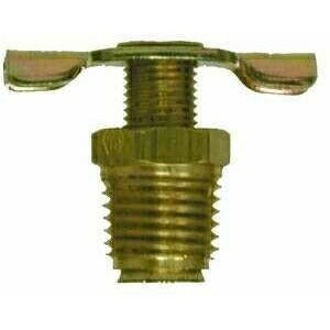 EXTERNAL SEAT RADIATOR TYPE BRASS DRAIN COCK - INDUSTRY NUMBER M-320-P, M-321-P, M-322-P, 108 - Fast Fittings