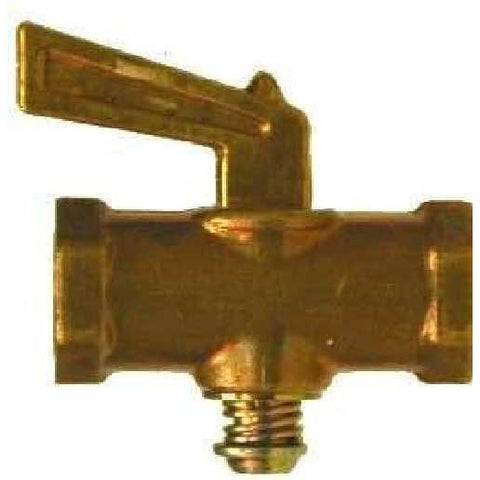 BRASS SHUT OFF COCK - FEMALE NPT X FEMALE NPT - Fast Fittings