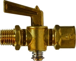 Brass Shut Off Cock - Male Npt X Female Npt