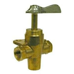 3-WAY BOTTOM OUTLET WITH CLICK 360 DEGREE BRASS VALVE - Fast Fittings