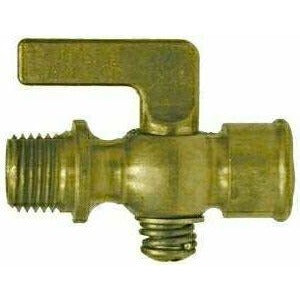 BRASS AIR COCK - MIP X FIP - LEVER HANDLE NO HEX - IND#46, IND#47, IND#48, IND#48A - Fast Fittings
