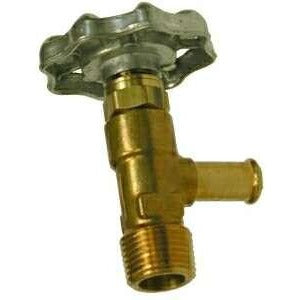 BRASS TRUCK VALVE - HOSE X MALE PIPE - 200 PSI - Fast Fittings