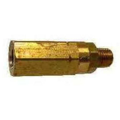 BRASS HIGH PRESSURE CHECK VALVE - FEMALE NPT X MALE NPT - Fast Fittings