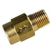 BRASS CHECK VALVE - 500 PSI - BUNA-N SEAL - FNPT X MNPT - Fast Fittings