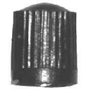 BLACK PLASTIC CAP NO GASKET - Fast Fittings