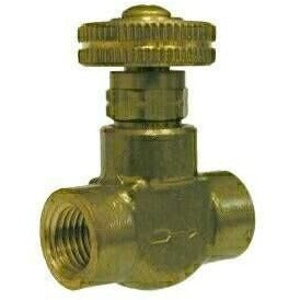 STRAIGHT BRASS MICRO-METERING VALVE - Fast Fittings