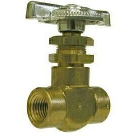 STRAIGHT BRASS NEEDLE VALVE - Fast Fittings