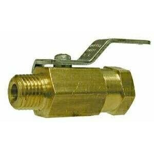 BRASS MINI BALL VALVE - MALE NPT X FEMALE NPT - 1000 P.S.I.G - ASTM B-16 - Fast Fittings