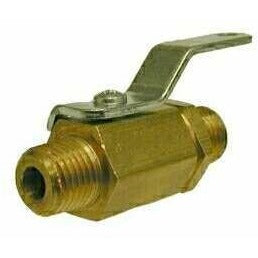 BRASS MINI BALL VALVE - MALE NPT X MALE NPT - 1000 P.S.I.G - ASTM B-16 - Fast Fittings