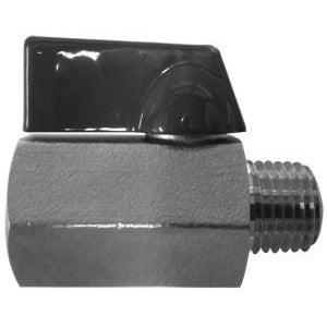 316 STAINLESS STEEL 400 PSI MINI BALL VALVE - Fast Fittings