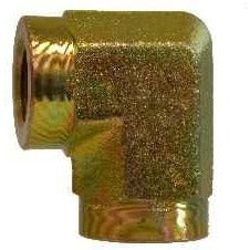 STEEL 90 DEGREE FEMALE ELBOW SAE 140238 - Fast Fittings